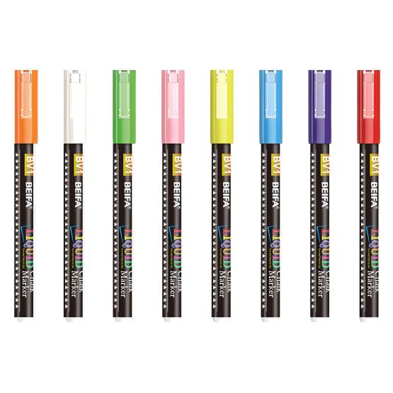 Marcador tiza liquida varios colores