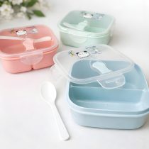 Lunchera infantil love 3 reparticiones