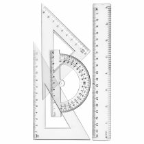 Juego de gemoetria 20cm