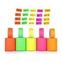 Rollo etiqueta pone precio fluor