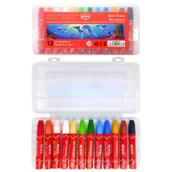 Oleo pasteles beifa 12 colores