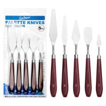 Espatula de metal x5 para artesanias 30×13 cm