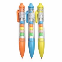 Lapicera gel borrable azul 14cm