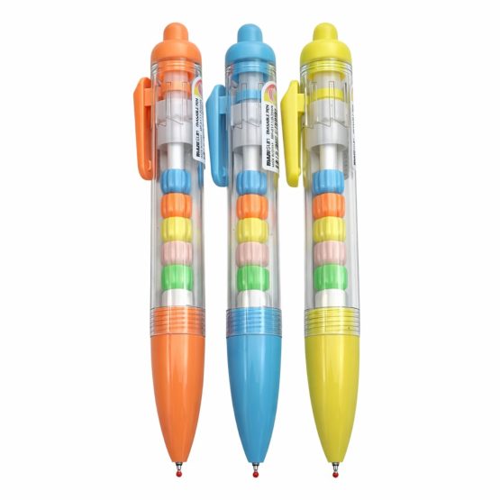 Lapicera gel borrable azul 14cm