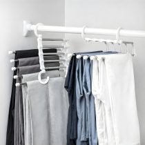 Percha multifuncional para pantalones