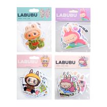 Stickers labubu en bolsa 6×8 cm