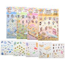 Stickers decorar habitaciones bolsita 34×53 cm
