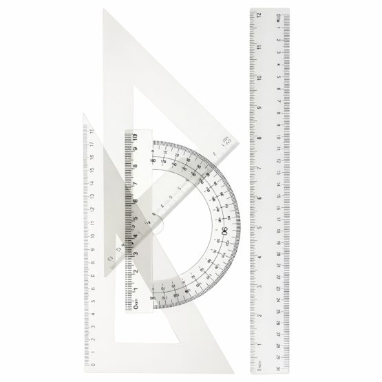 Juego de geometria 30cm