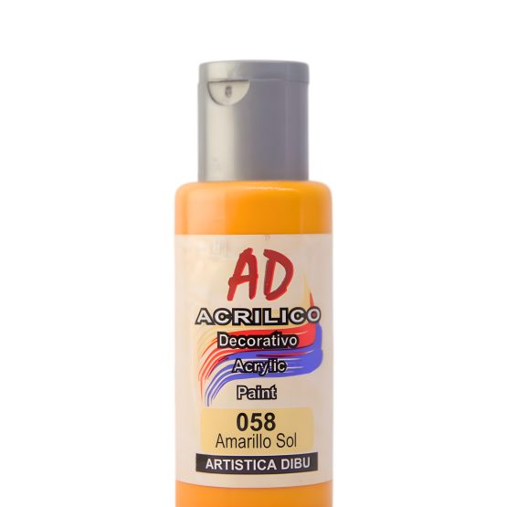 Acrilico ad amarillo sol 058