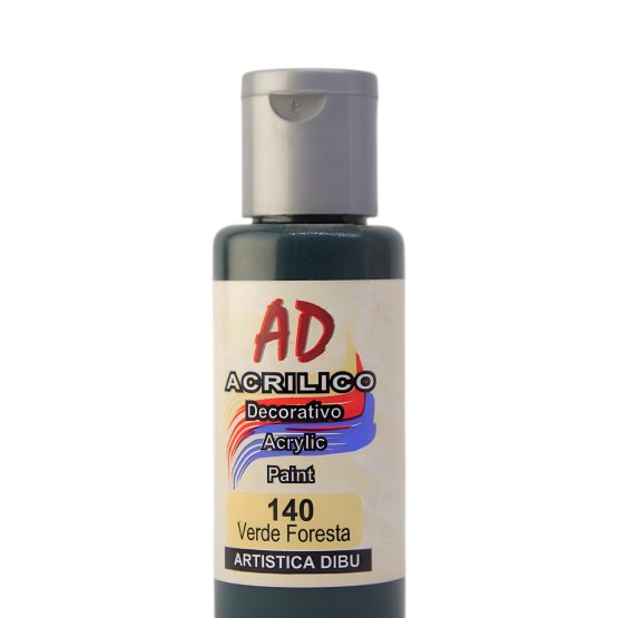 Acrilico ad verde foresta 140