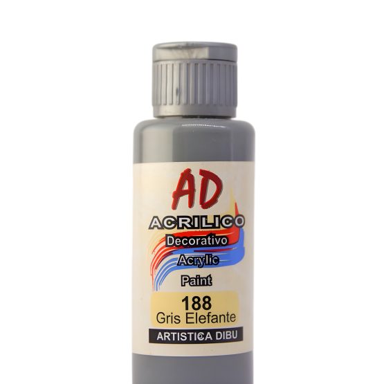 Acrilico ad gris elefante 188