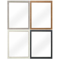 Espejo rectangular con marco 40×50 cm