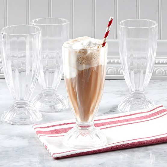 Copa de helado/milkshake labrada 340ml