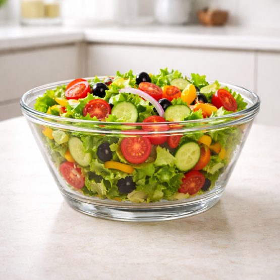 Bowl de vidrio liso mediano 2150ml