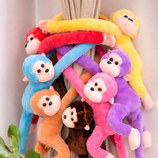 Peluche monito que abraza 80cm