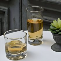 Vaso de vidrio transparente 470ml