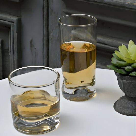 Vaso de vidrio transparente 470ml