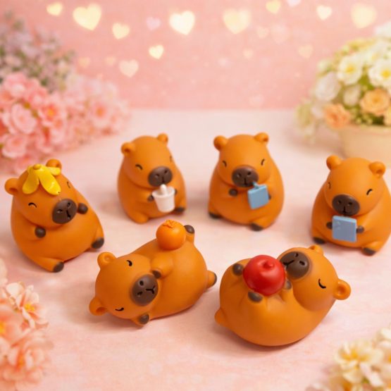 Muñecos capibara 7cm