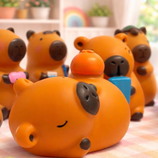 Muñeco capibara por unidad 10cm