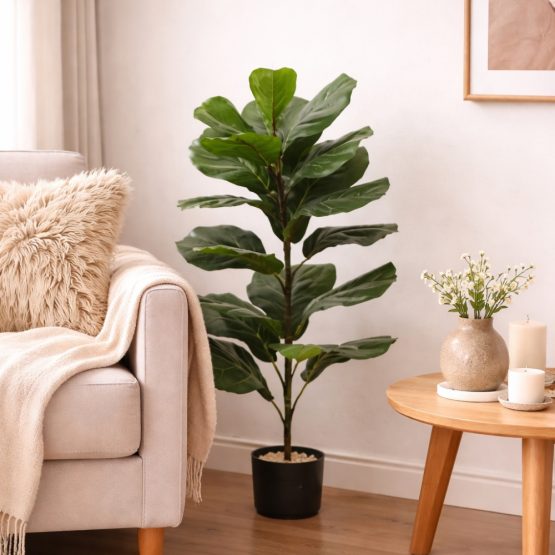 Planta artificial 100cm Ficus Lyrata