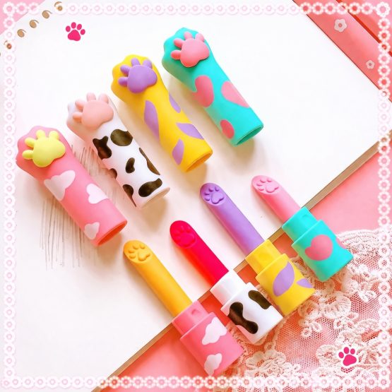 Goma de borrar patita de gato