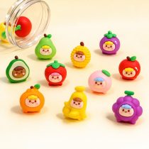 Goma de borrar diseño frutas