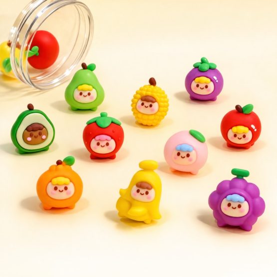 Goma de borrar diseño frutas