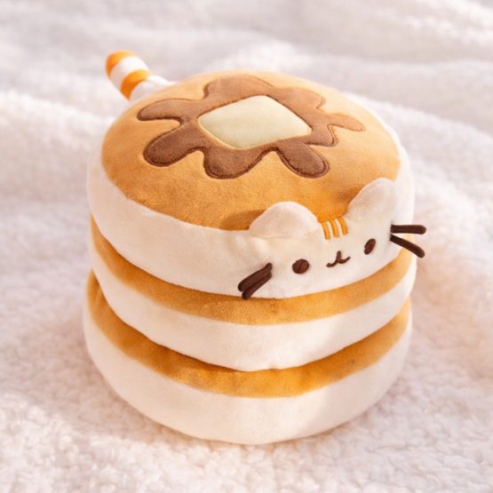 Peluche gatito c/comida 16cm