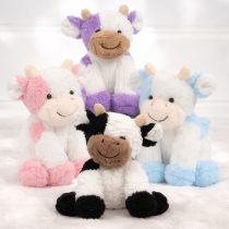 Peluche vaquita sentada 22cm varios colores