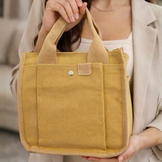 Bolso tote bag con correa