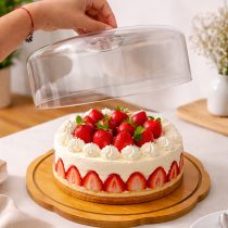 Cubre tortas con plato 29x29x0.8cm