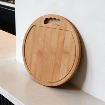 Tabla de madera redonda 30cm