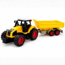 Tractor con zorra a fricción en burbuja