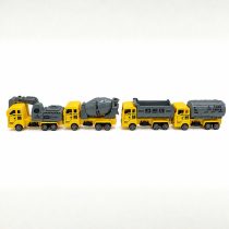 Camión construcción xe en bolsa