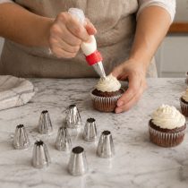 Decorador de torta manga pvc 12 picos