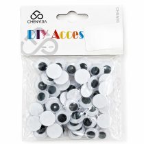 Ojos móviles 1.2cm x60