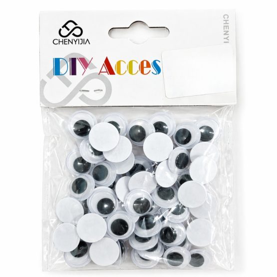 Ojos móviles 1.2cm x60