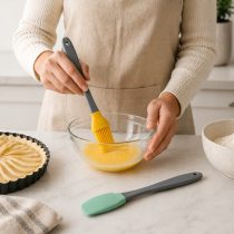 Espátula y pincel de silicona