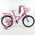 Bicicleta niña con canasto y parrilla R16