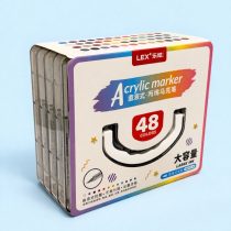 Marcadores acrílicos x48 Lex