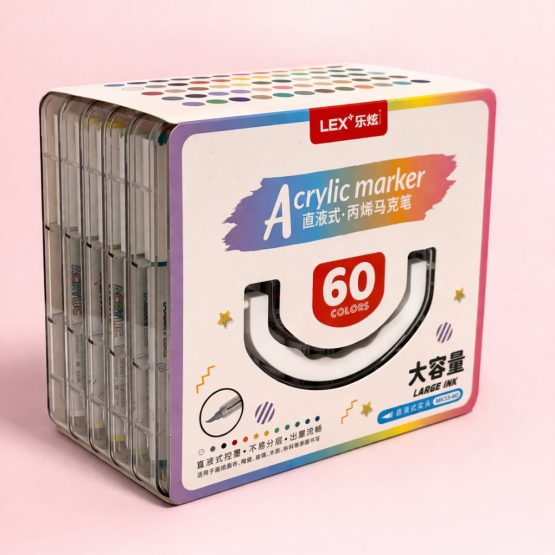 Marcadores acrílicos x60 Lex