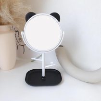 Espejo móvil con pie alhajero colgador