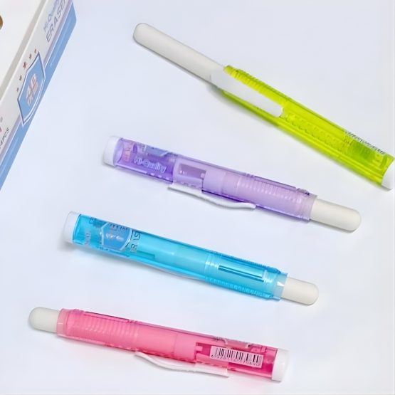 Goma de borrar retráctil