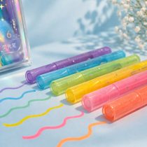 Resaltadores con brillo x6