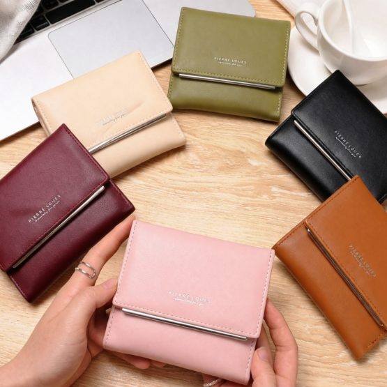 Billetera chica lisa varios colores