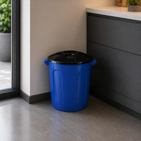 Papelera c/ tapa 10L
