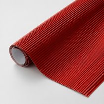 Cartón corrugado metalizado rojo 50×70 cm