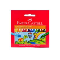 Crayolas Faber Castell jumbo 12 colores