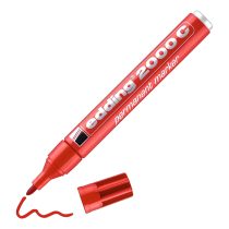 Marcador Edding 2000 rojo