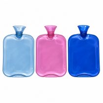 Bolsa de agua caliente 2L traslúcida